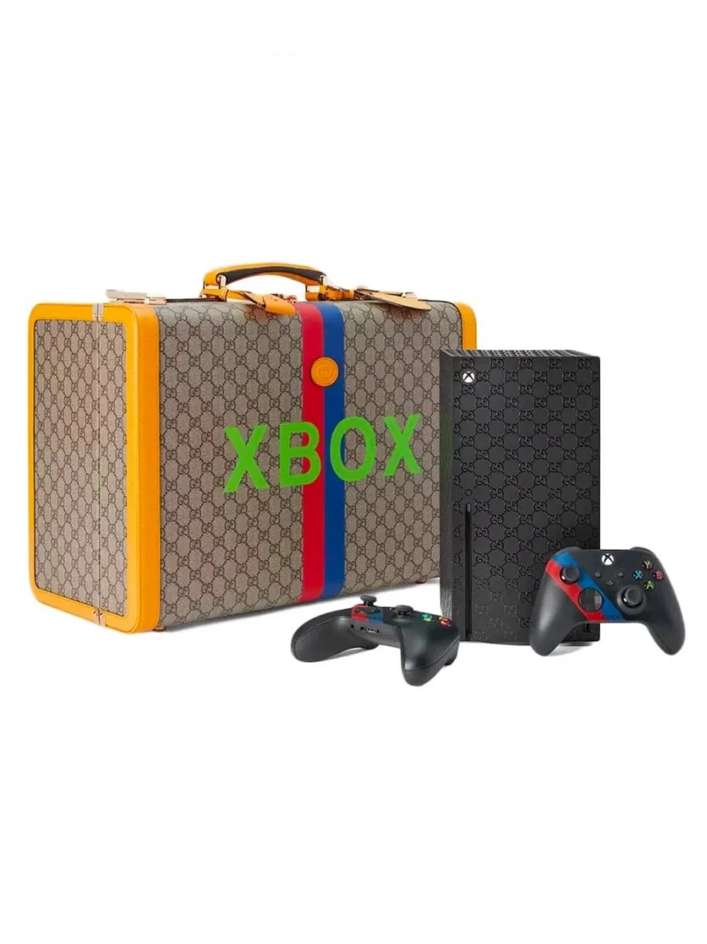 Microsoft Xbox x Gucci Series X Special Edition (US Plug) Console Bundle - Picture 2 of 14